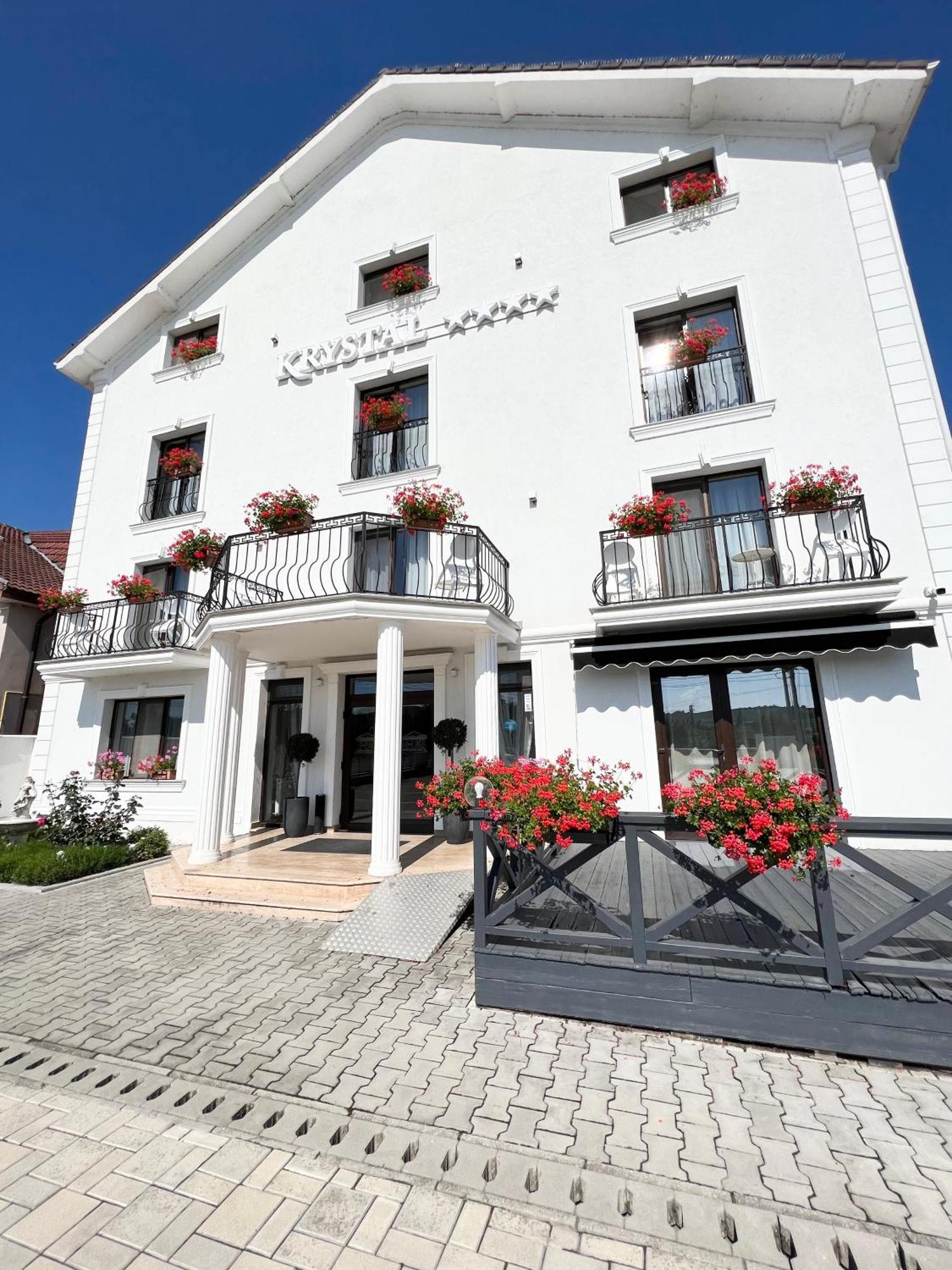 Отель Krystal Boutique Mansion Хунедоара Экстерьер фото